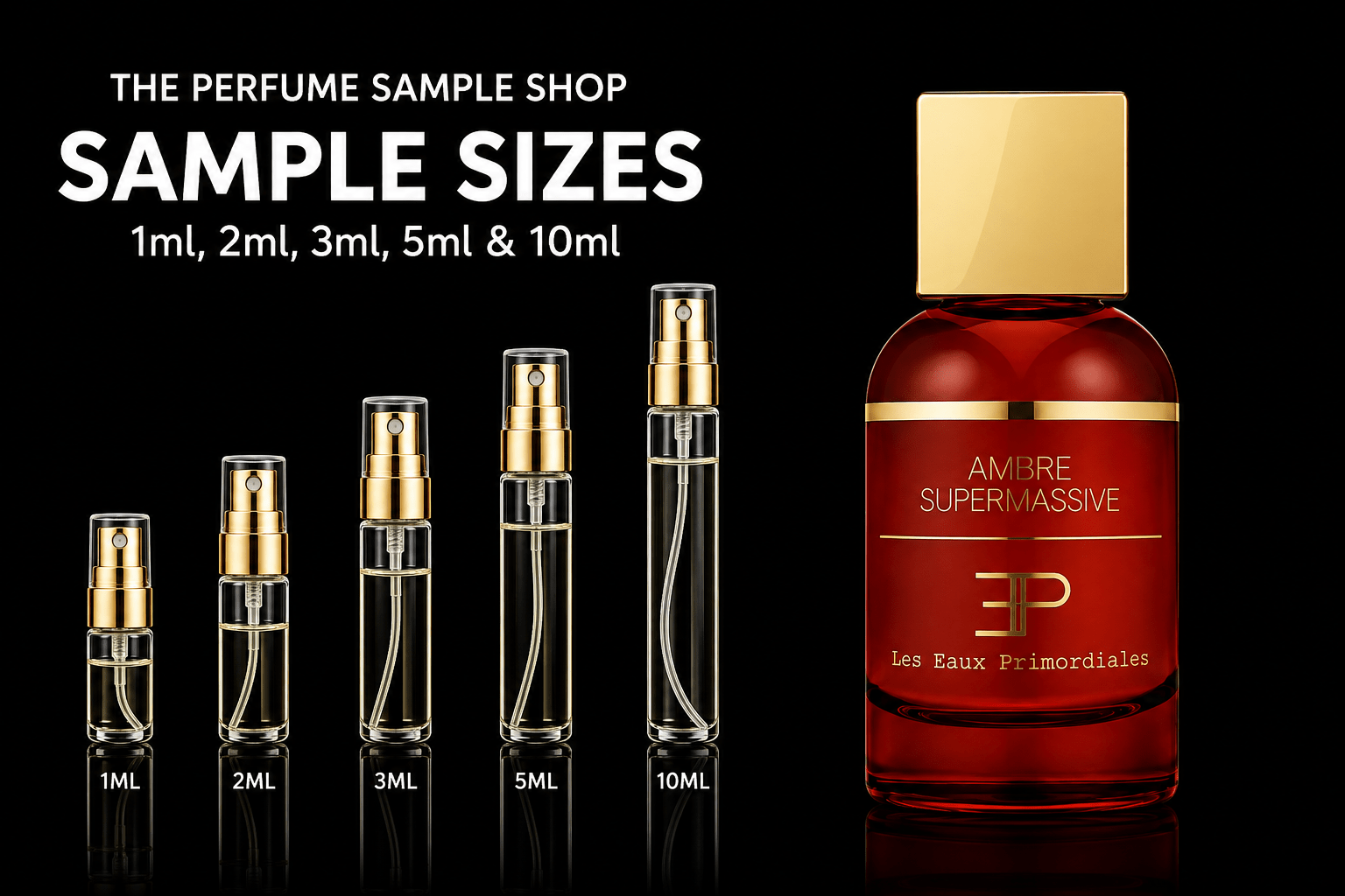 Les Eaux Primordiales Ambre Supermassive Fragrance Sample