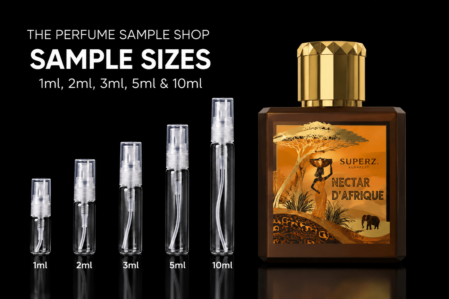 SUPERZ. Nectar D'Afrique Perfume Samples Exclusive!!! 2026