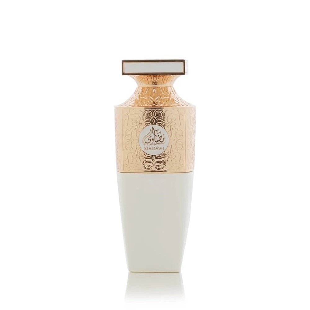 Arabian Oud Madawi White 100ml bottle on white background