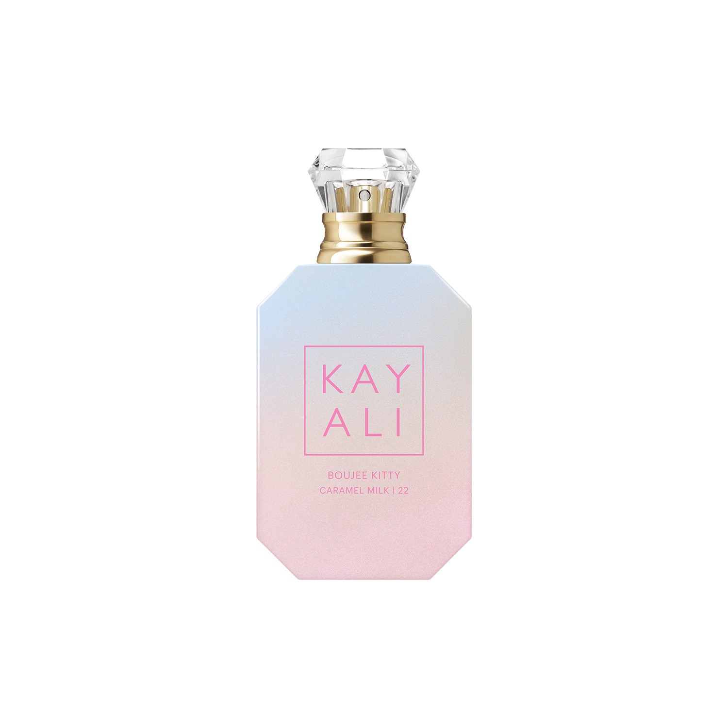 KAYALI Boujee Kitty Caramel Milk 22 50ml bottle on white background