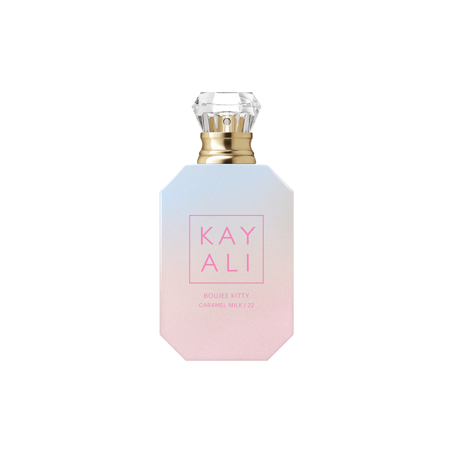 KAYALI Boujee Kitty Caramel Milk 22 50ml bottle on white background