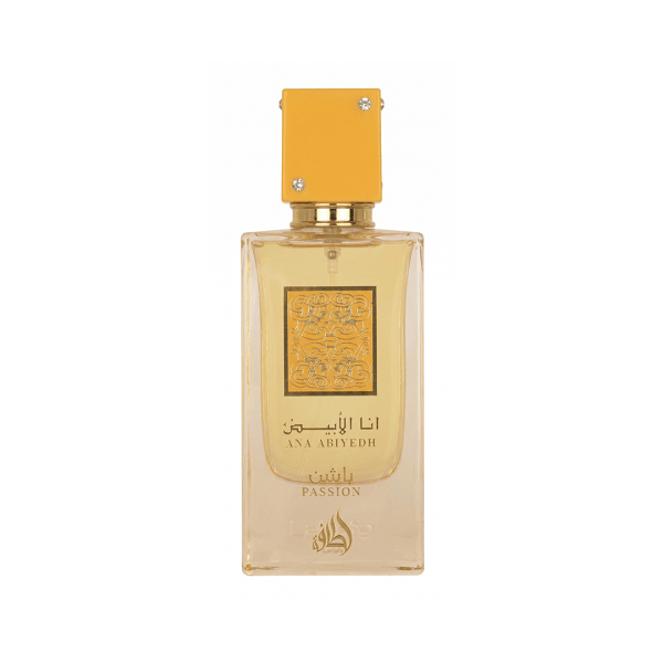 Lattafa Ana Abiyedh Passion Eau de Parfum bottle