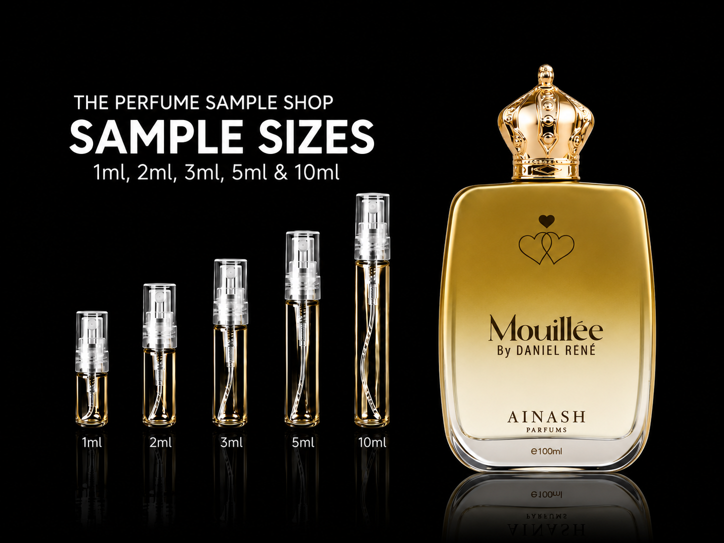 Ainash Parfums Mouillée by Daniel René Fragrance Sample EXCLUSIVE