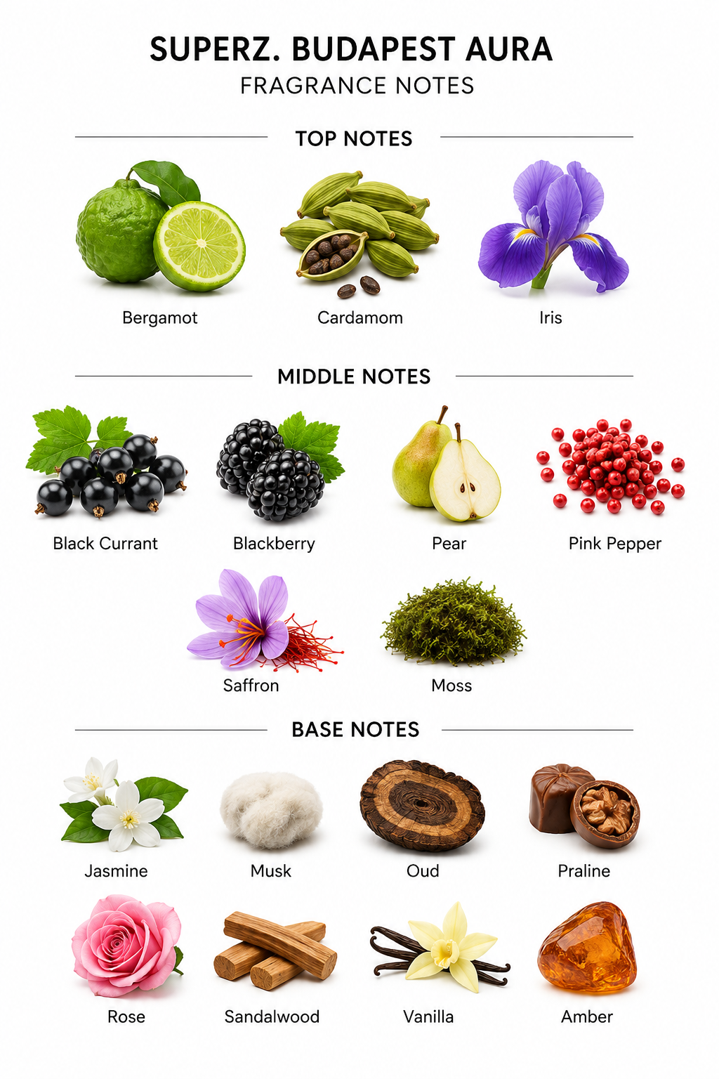 Superz Budapest Aura Fragrance Sample