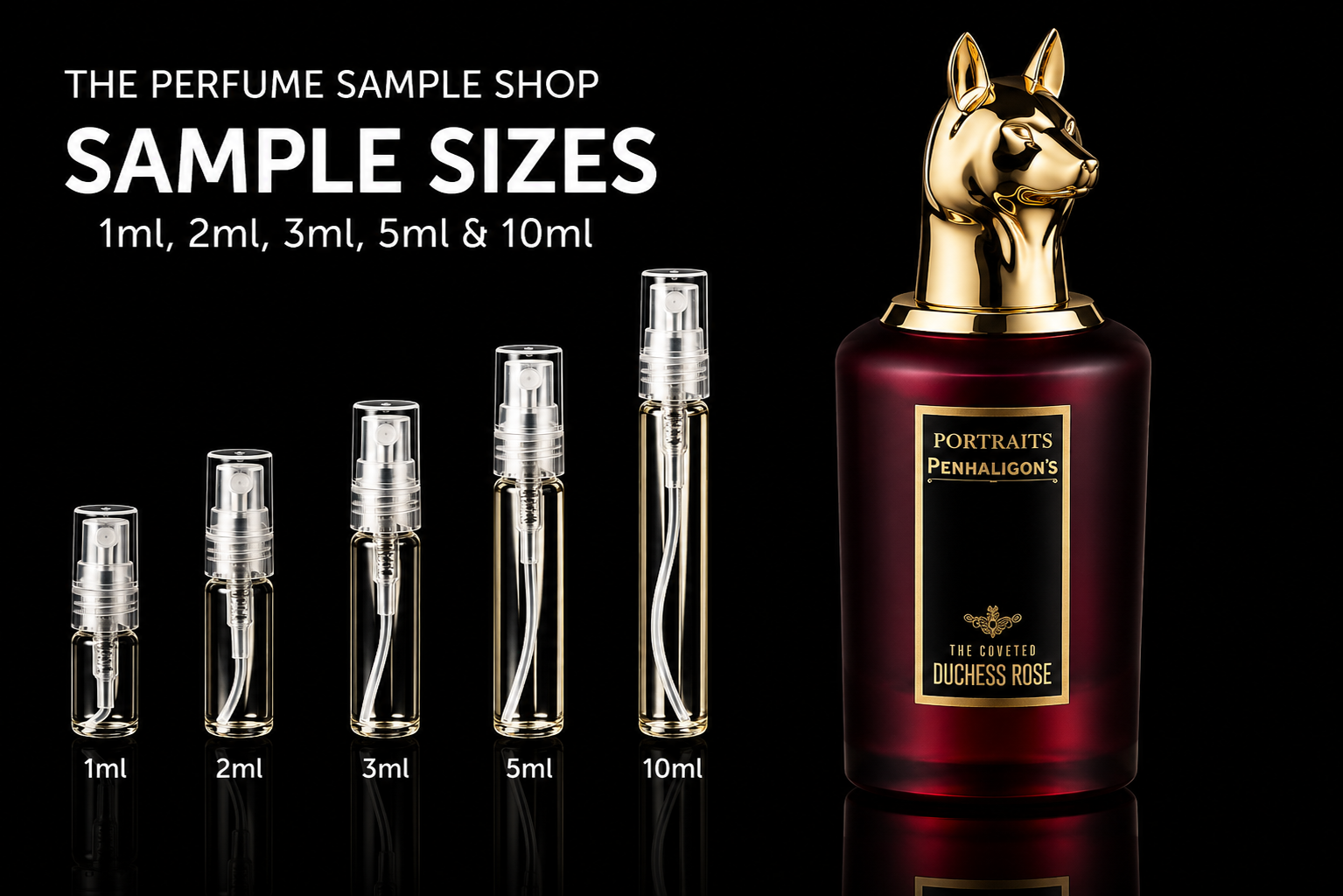 Penhaligon's The Coveted Duchess Rose Extrait de Parfum Fragrance Sample NEW RELEASE
