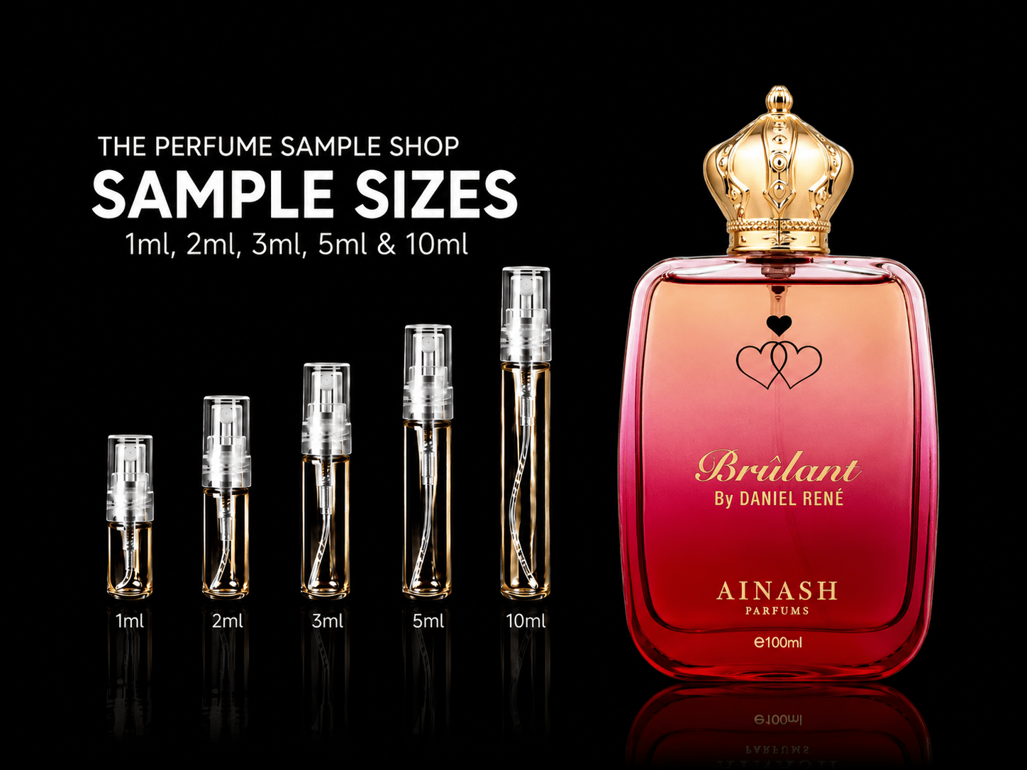 Ainash Parfums Brûlant by Daniel René Fragrance Sample EXCLUSIVE
