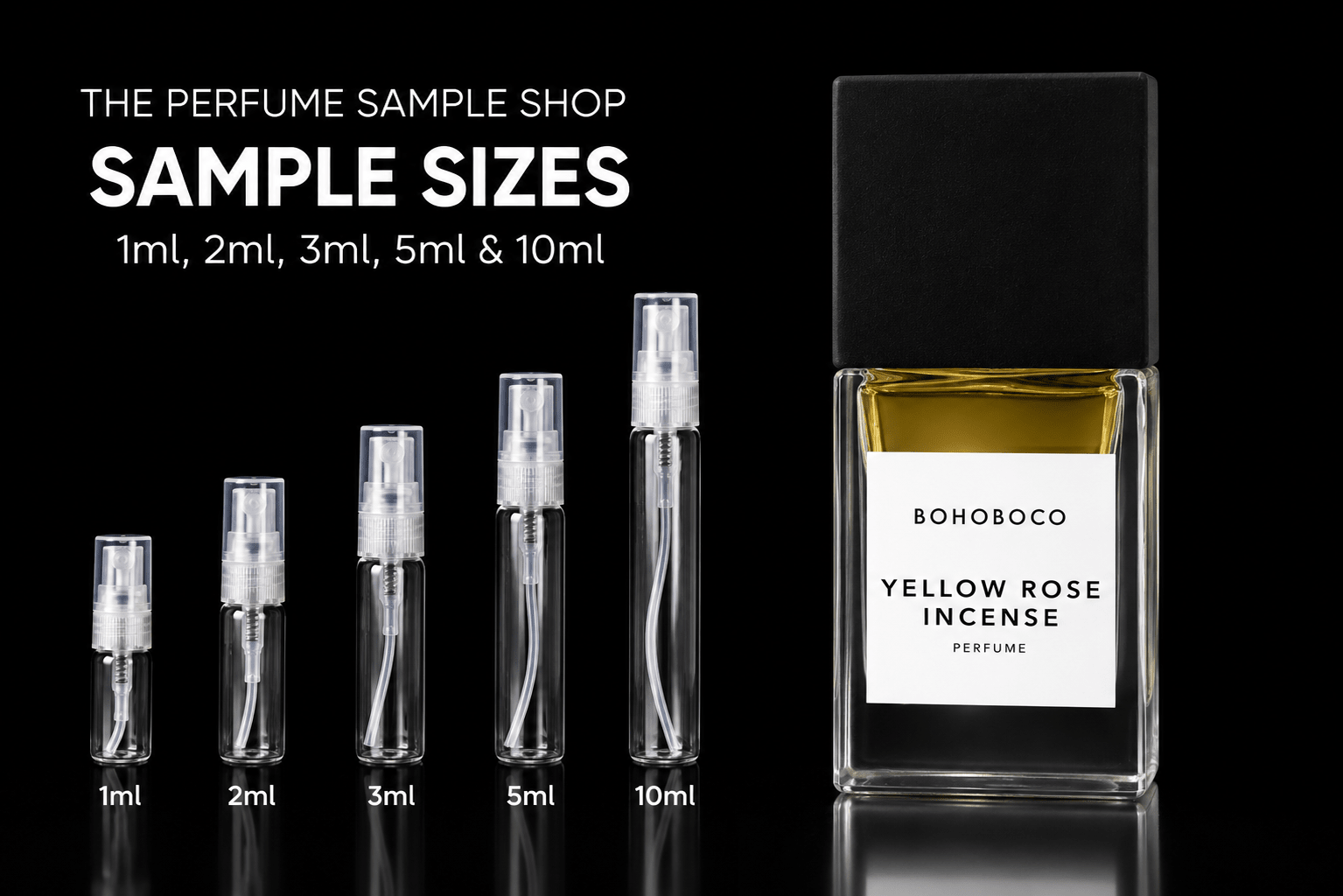 BOHOBOCO Yellow Rose Incense Perfume Samples