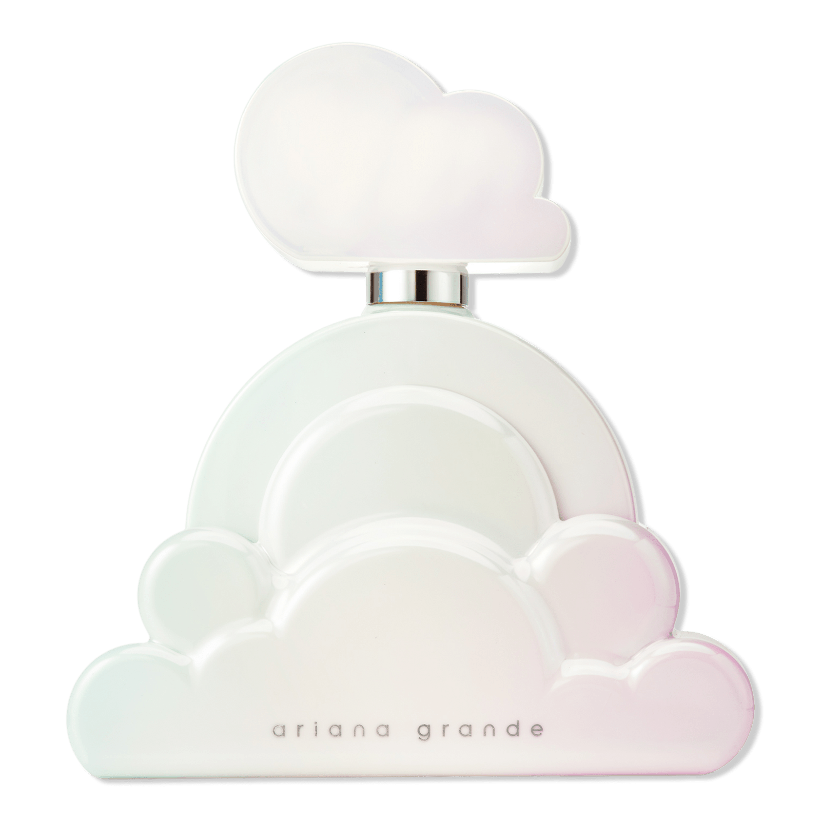 Ariana Grande Cloud Aurora Eau de Parfum bottle on white background