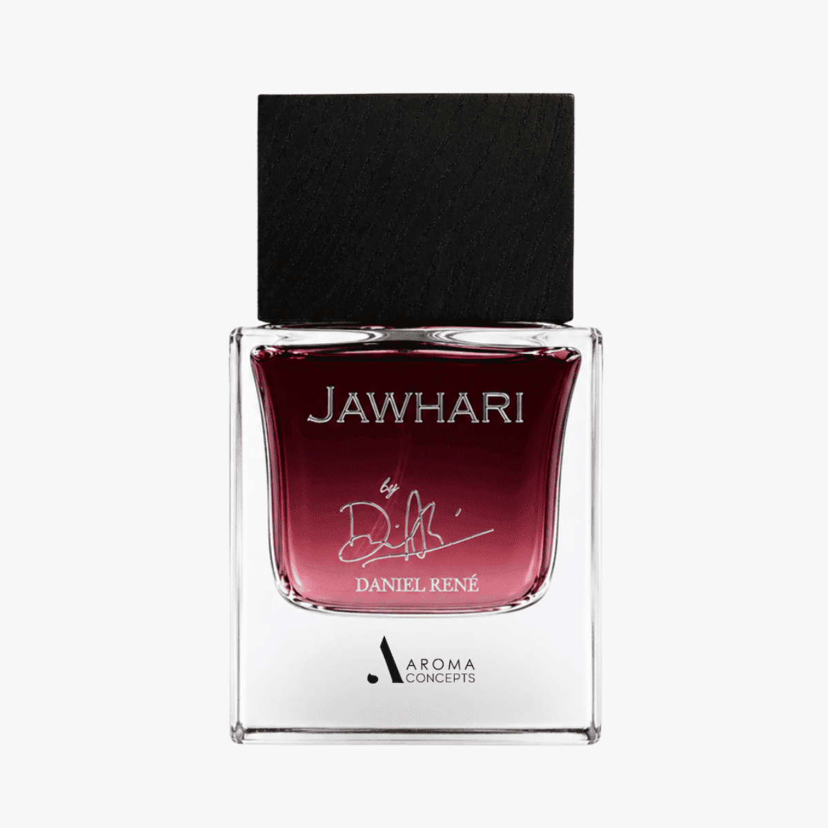 Aroma Concepts Jawhari by Daniel Rene Eau de Parfum bottle on white background