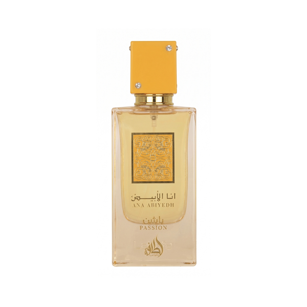 Lattafa Ana Abiyedh Passion Eau de Parfum bottle