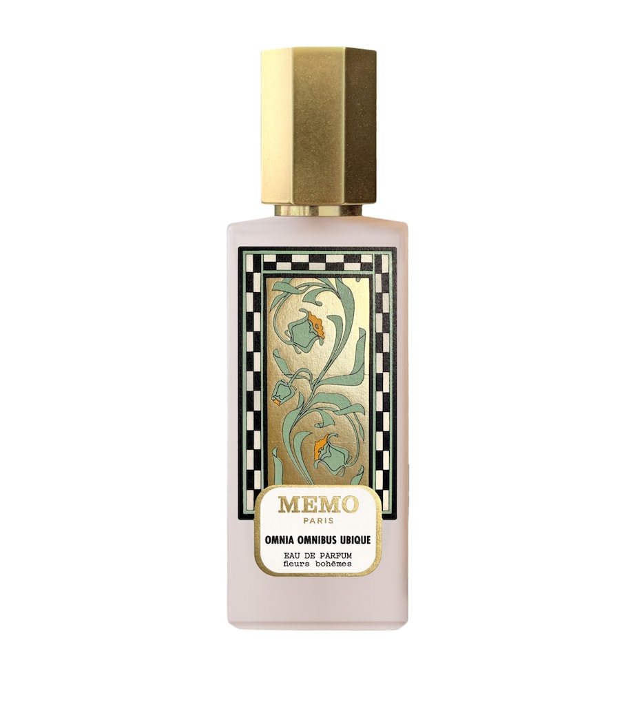 Memo Paris Omnia Omnibus Ubique Eau de Parfum bottle on white background