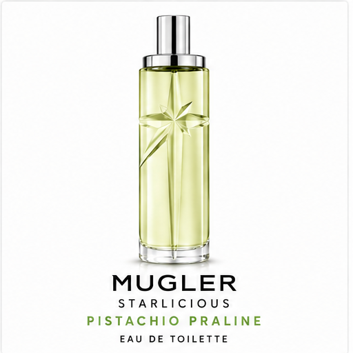 Mugler Starlicious Pistachio Praline Eau de Toilette bottle