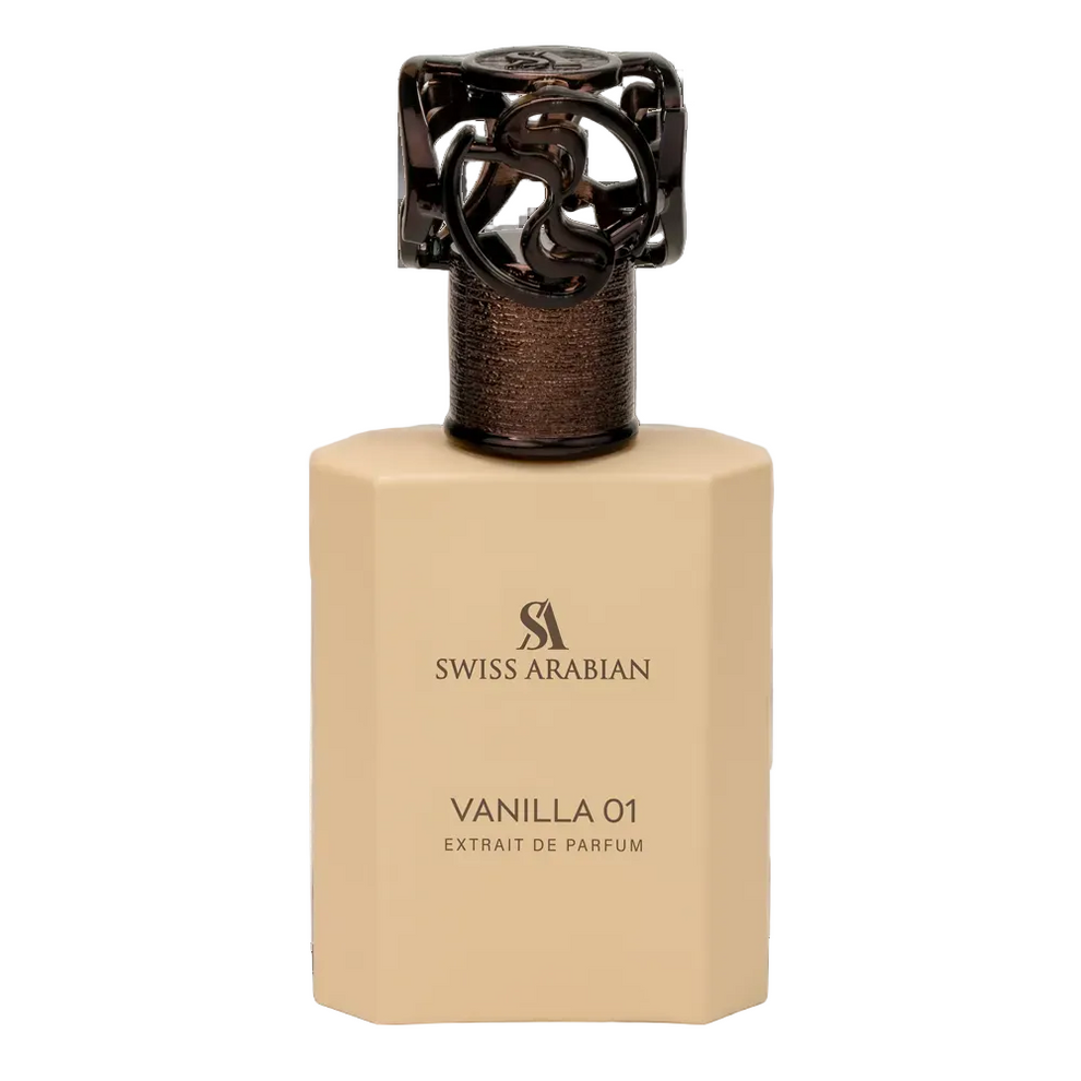 Swiss Arabian Vanilla 01 perfume bottle on white background